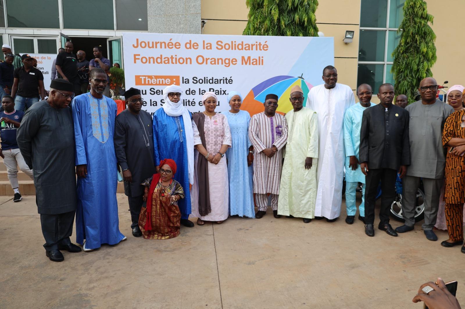 Journée de solidarité de la fondation Orange Mali