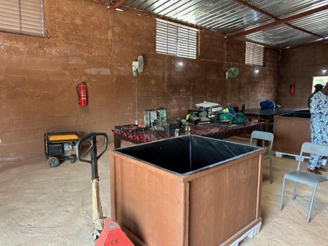 Atelier de recyclage de Orange Mali