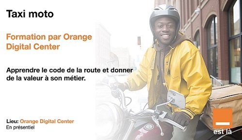 Organisation d'une formation pour les taxi-motos