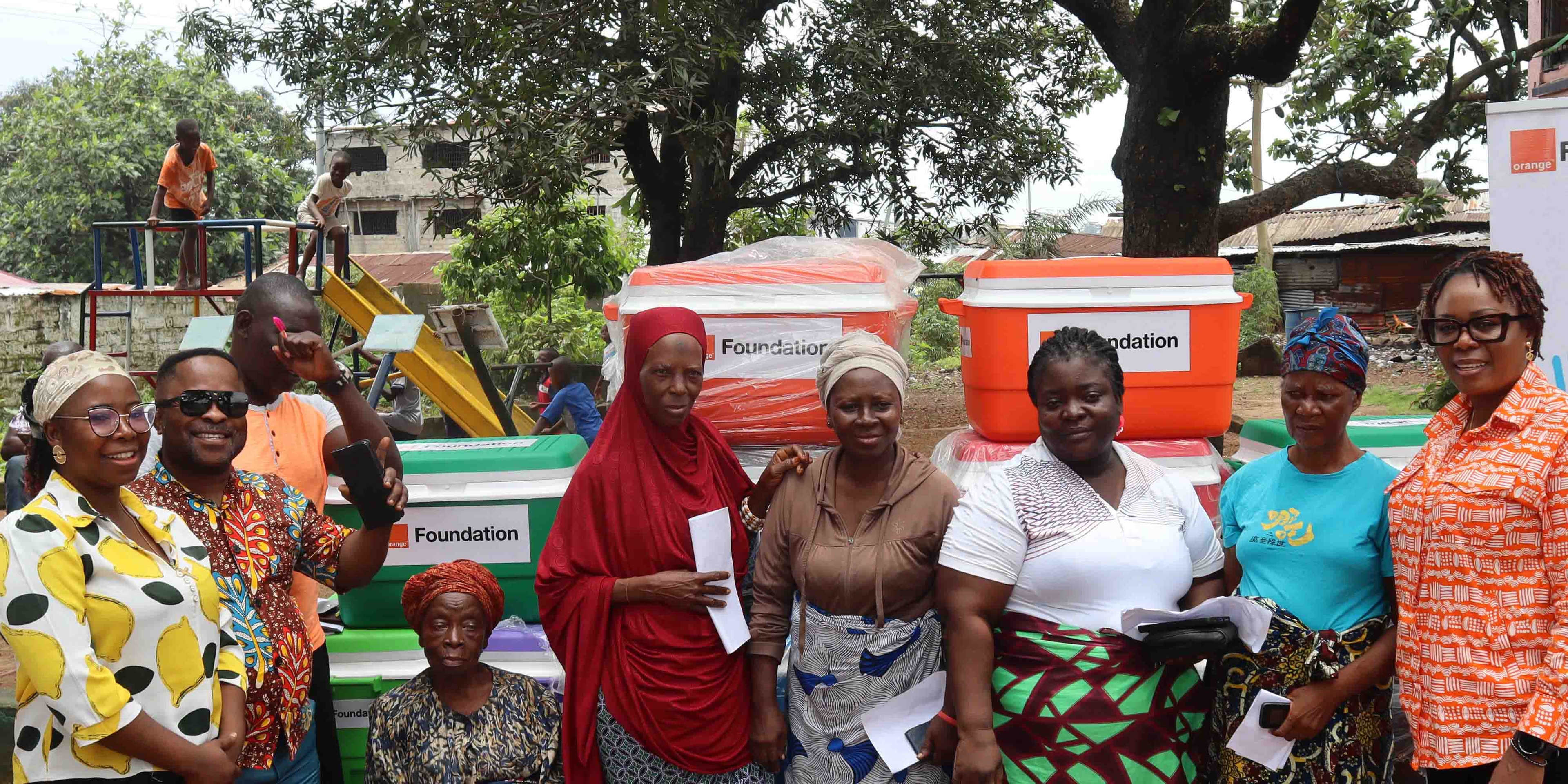 Orange Foundation Distributes 20 Coolers to Boost Community Livelihood