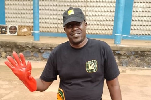 Vincent DOUNGOUS est engagé pour la protection de l'environnement en RCA.