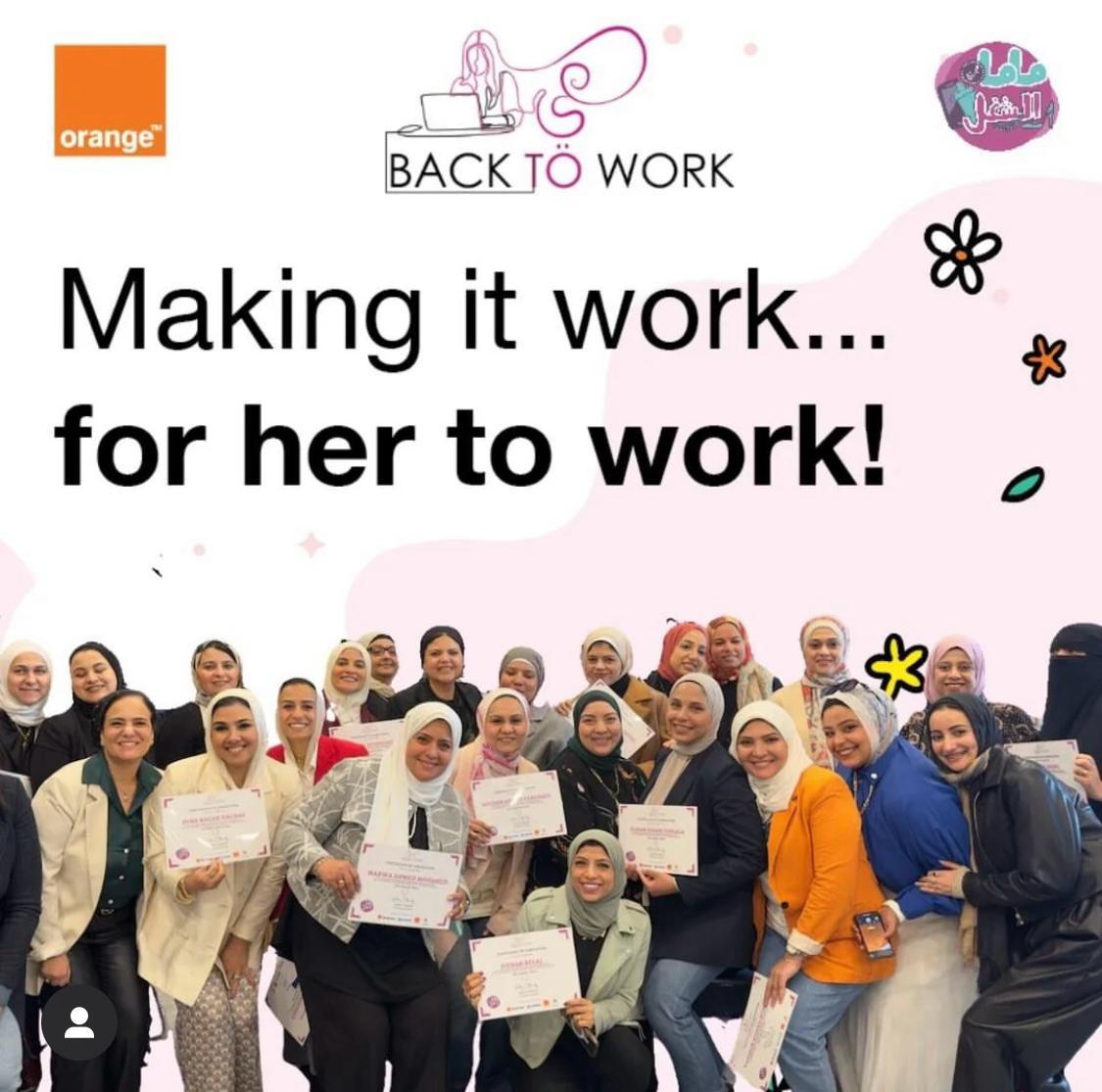 We're proud to be part of 35 #mothers making their way back to the workforce! 🤩